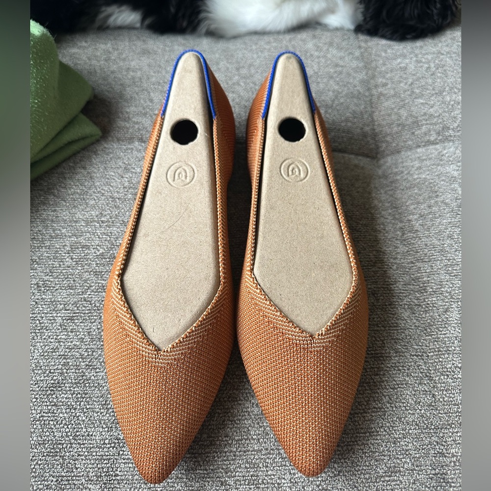 Rothy’s Point Size 7 in Fawn Never